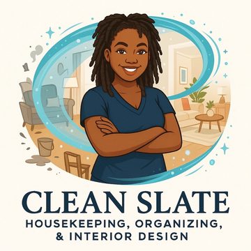 Clean Slate Housekeeping, Organizing & Interior Design logo