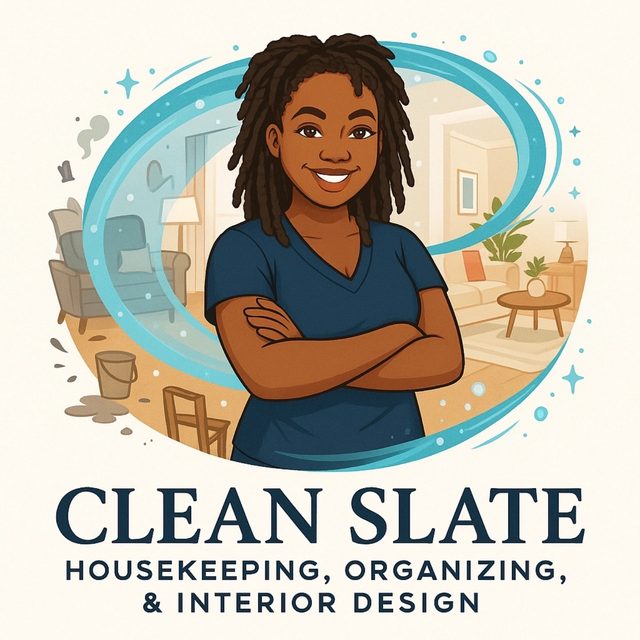 Clean Slate Housekeeping, Organizing & Interior Design logo