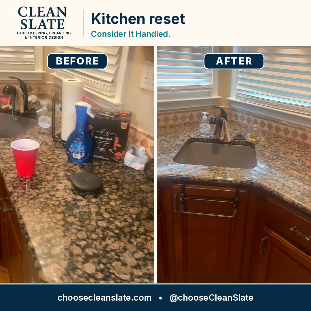 Clean Slate cleaning results, Suwanee, GA