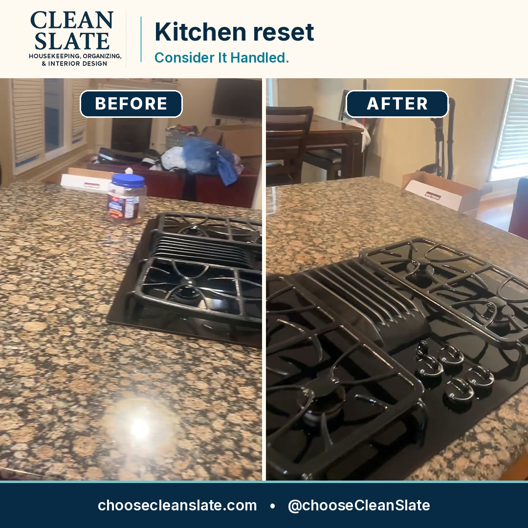 Clean Slate cleaning results, Suwanee, GA