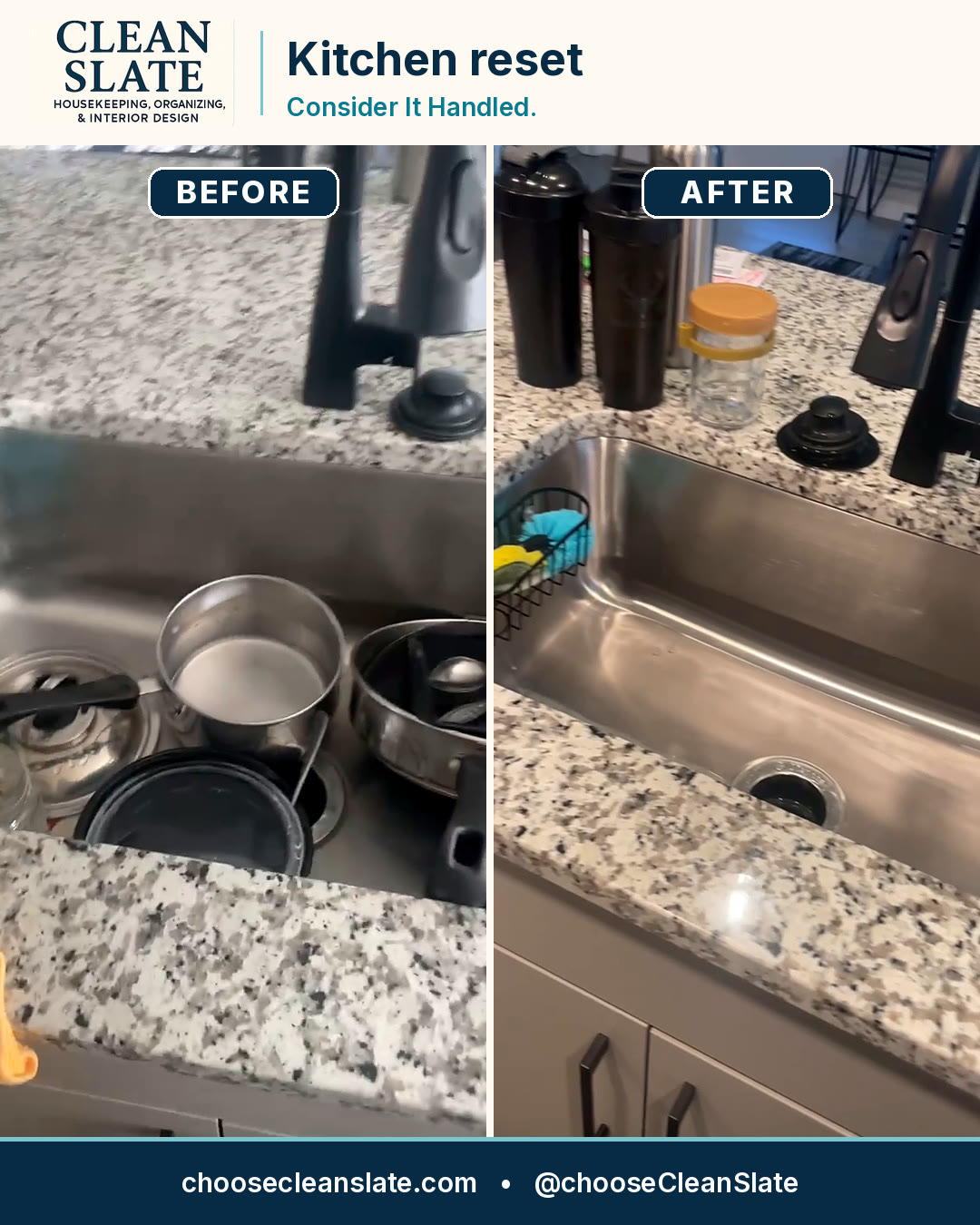 Clean Slate cleaning results, Sugar Hill, GA